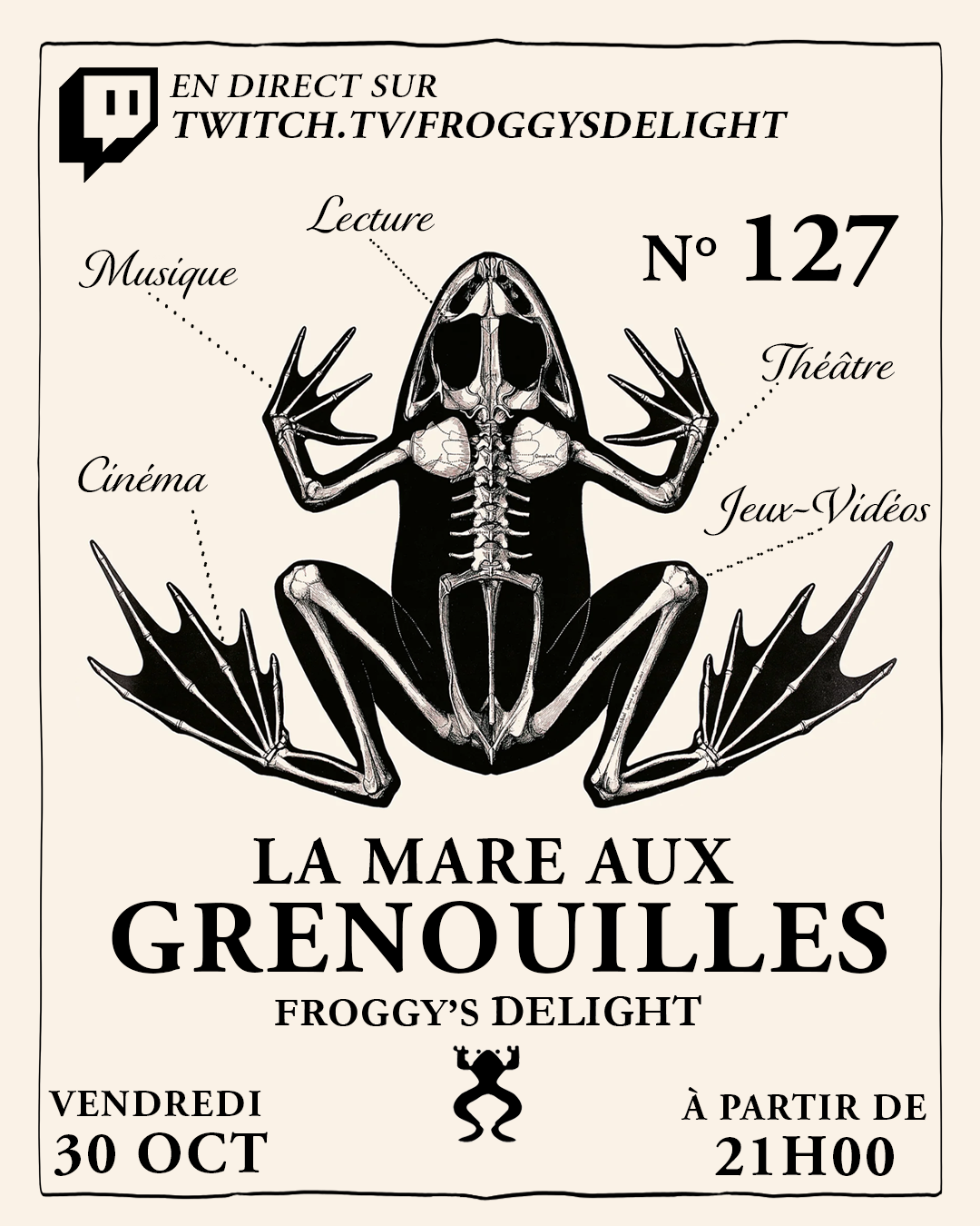 La Mare Aux Grenouilles #127 (Saison 8) c'est vendredi !